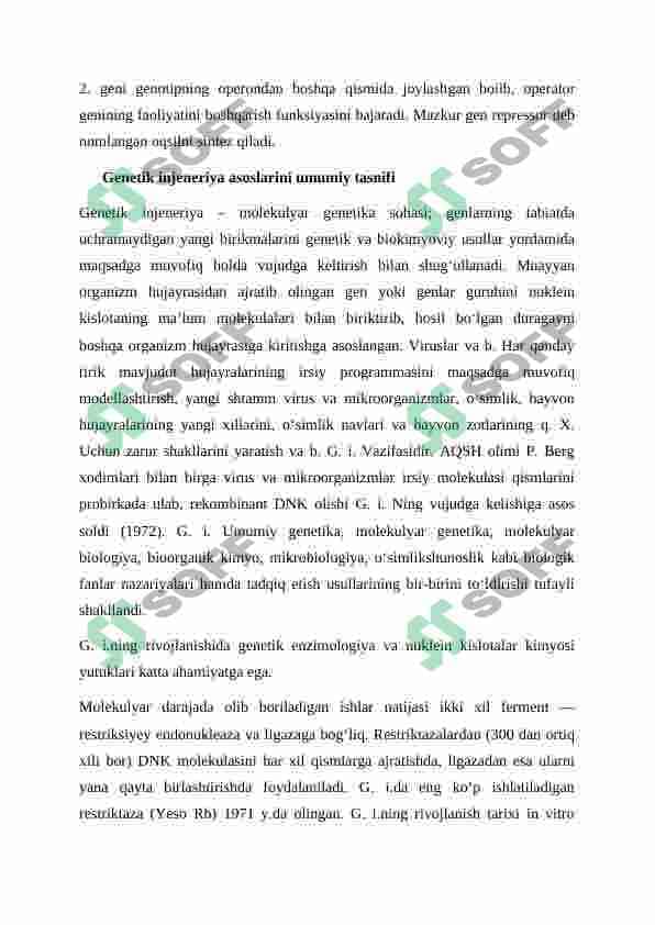 Genetik injeneriya asoslari 3