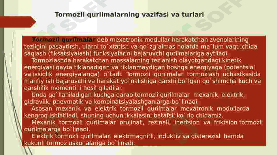 Mexatronika asoslari (MI) 3
