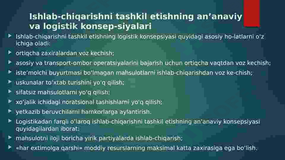 Ishlab chiqarish logistikasi 3
