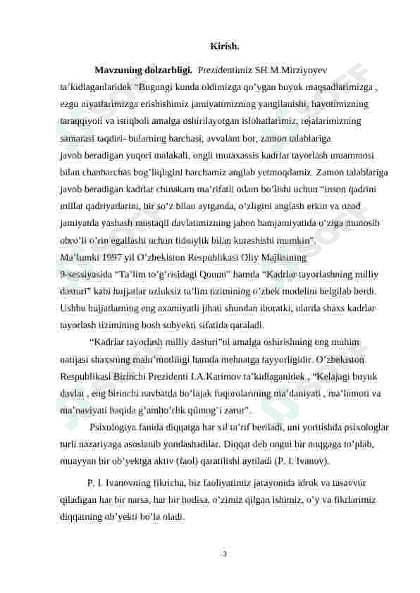DIQQATNING NAORAT FUNKSIYASI 3