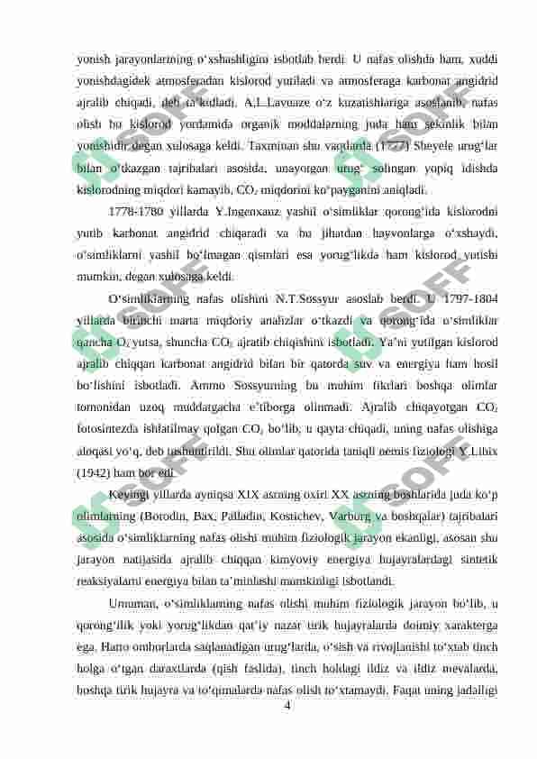 Nafas olish fermentlari va ularning xossalari 3
