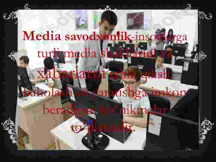 Media savodxonlik 3