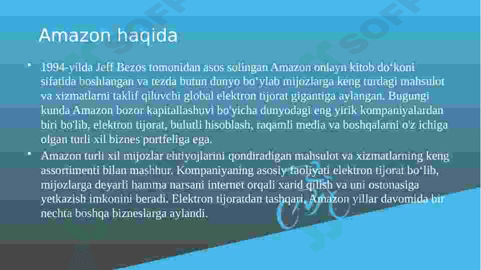 Amazon kompaniyasi 3