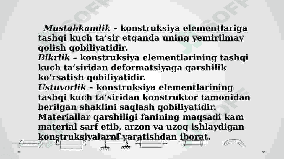 Siqilgan sterjenlarning ustuvorligini aniqlash masalasi. 4