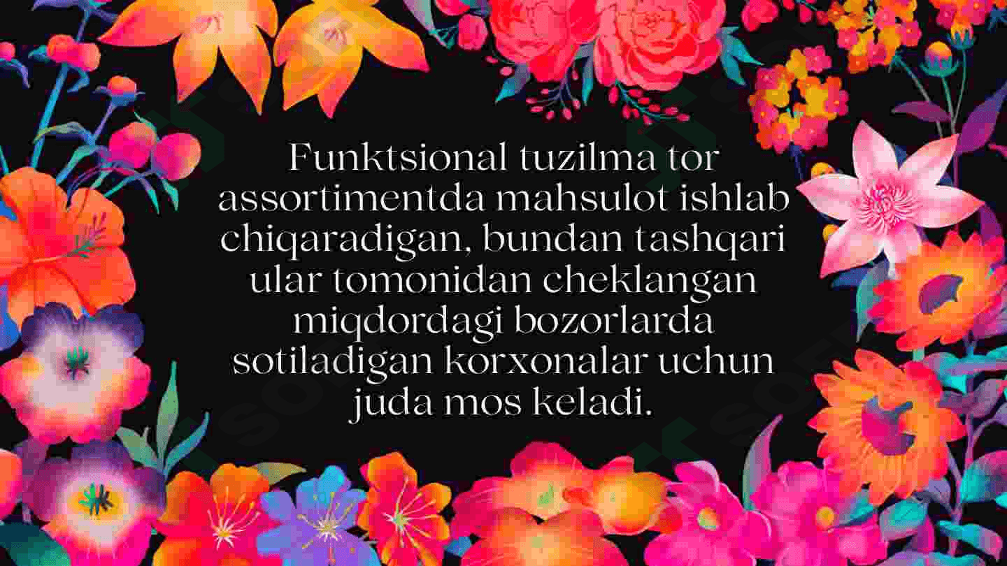 Marketing xizmatlarining kuchli tuzilmasini tashkil etish 4