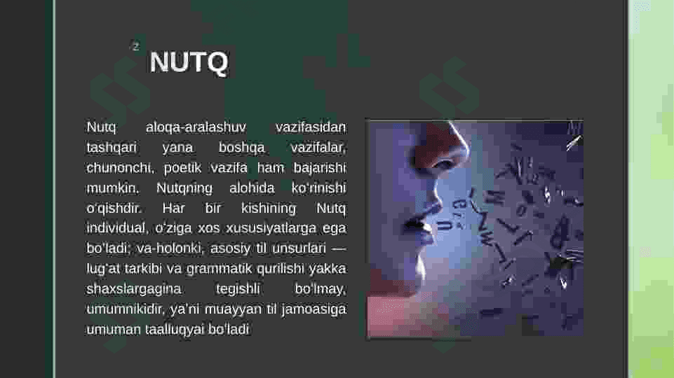 Yozma nutq va uning xususiyatlari 4