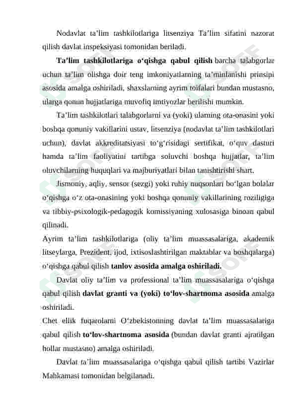 “TA’LIM TO‘G‘RISIDA”GI QONUNNING MAZMUN-MOHIYATI 4