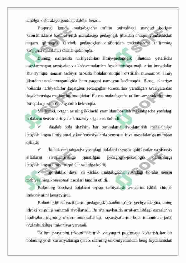 Maktabgacha yoshdagi bolalarni sensor tarbiyasi 4