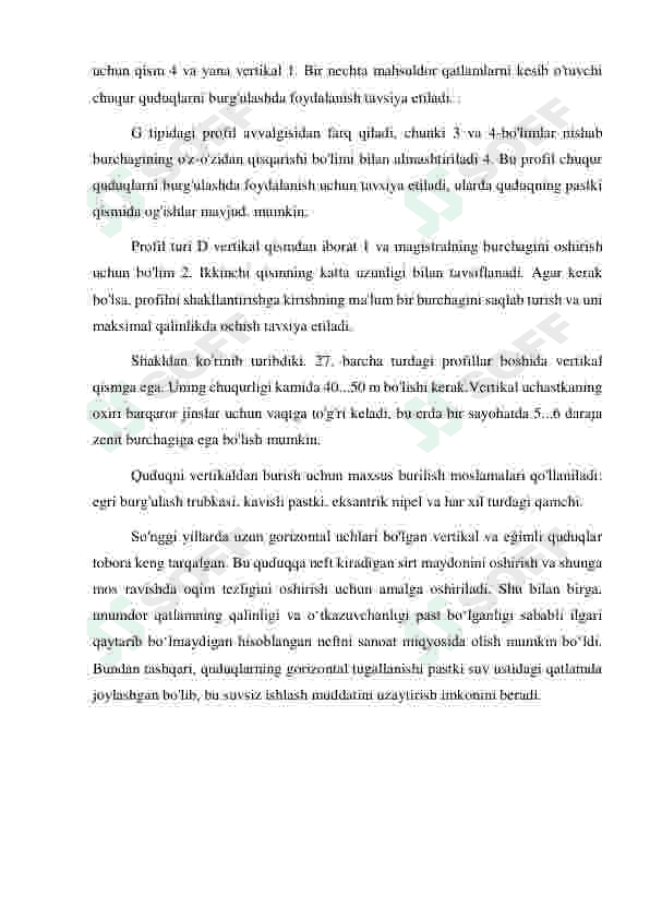 Qiya yo'nalitirlgan quduqlarning mahsuldorligini aniqlash 4