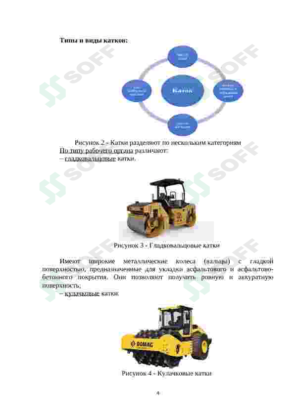 Каток дорожный для уплотнения грунта и асфальтобетона 4