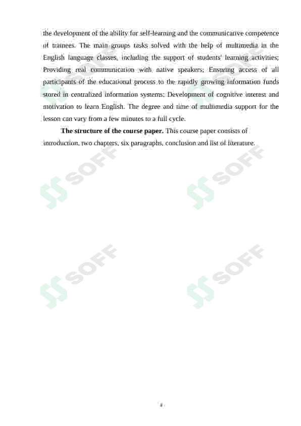 THE ADVANTAGES OF MULTIMEDIA IN TEACHING B2 LEVEL LEARNERS 4