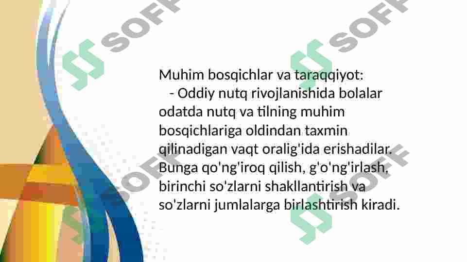 Norma va atipik sharoidlarda nutq rivojlanishini taqqoslash 4