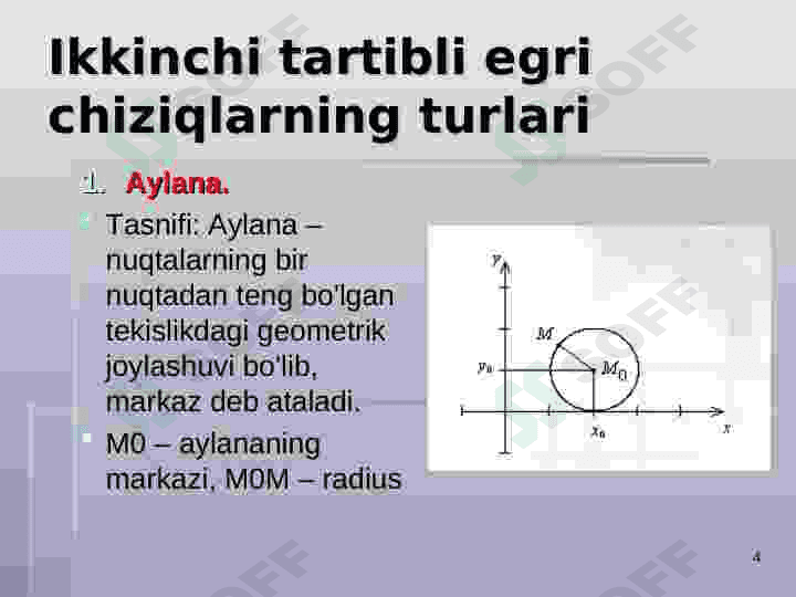 Ikkinchi tartibli egri chiziqlar 4