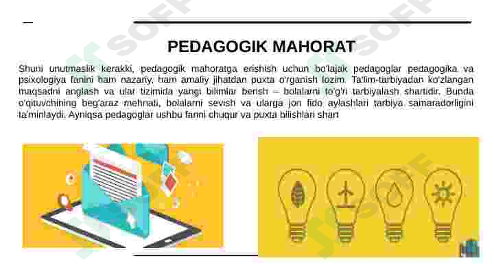 Pedagogik mahoratning tuzilishi va turlari 4