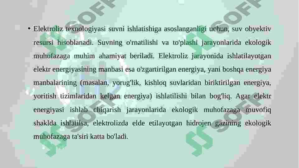 Vodorod olish texnologiyasi 4
