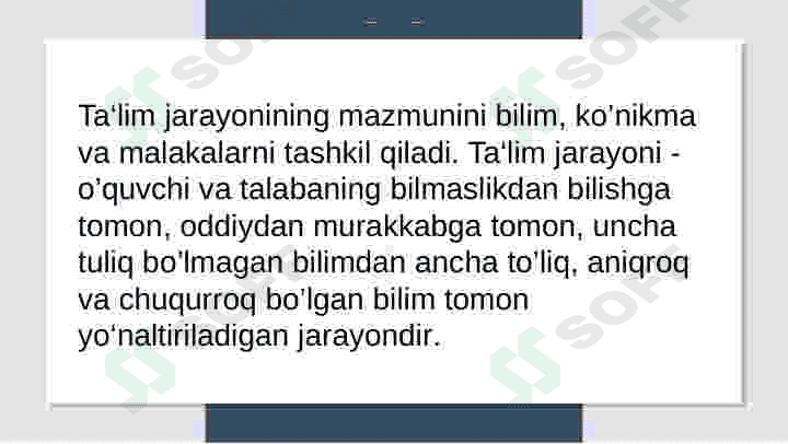 Zamonaviy ta'lim va tarbiya jarayoni 4