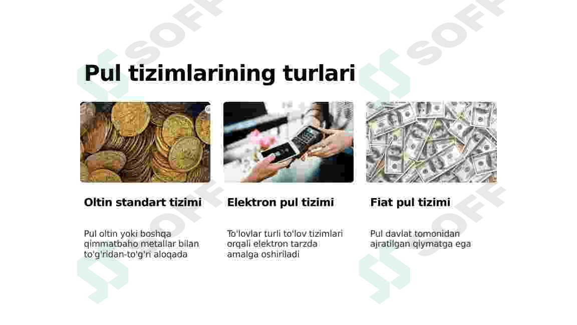 pul va uning qonuniyatlari 4