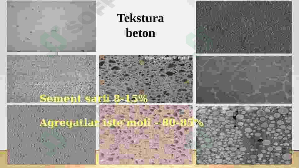 Beton turlari 4