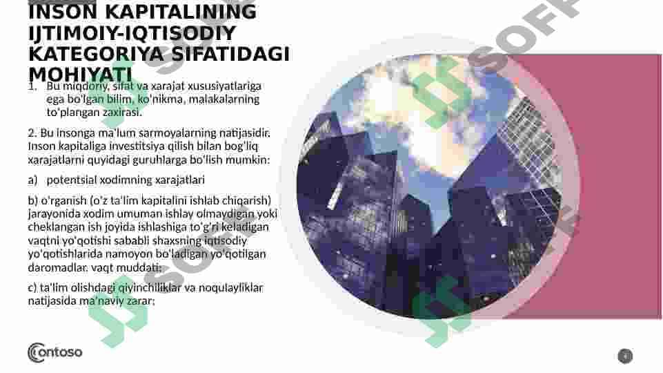 Inson kapitalining ijtimoiy-iqtisodiy mohiyati 4