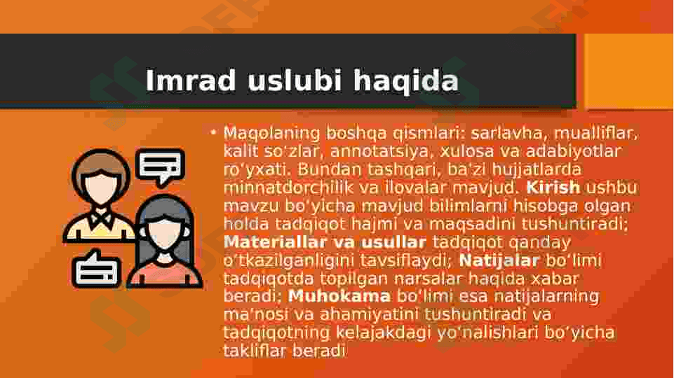 Imrad usuli haqida 4