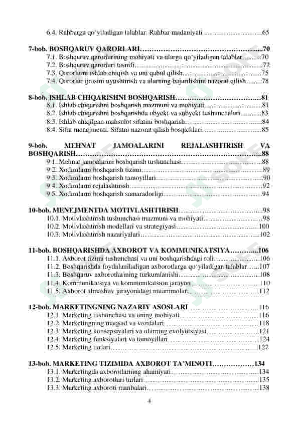 Menejment va marketing asoslari (kitob) 4