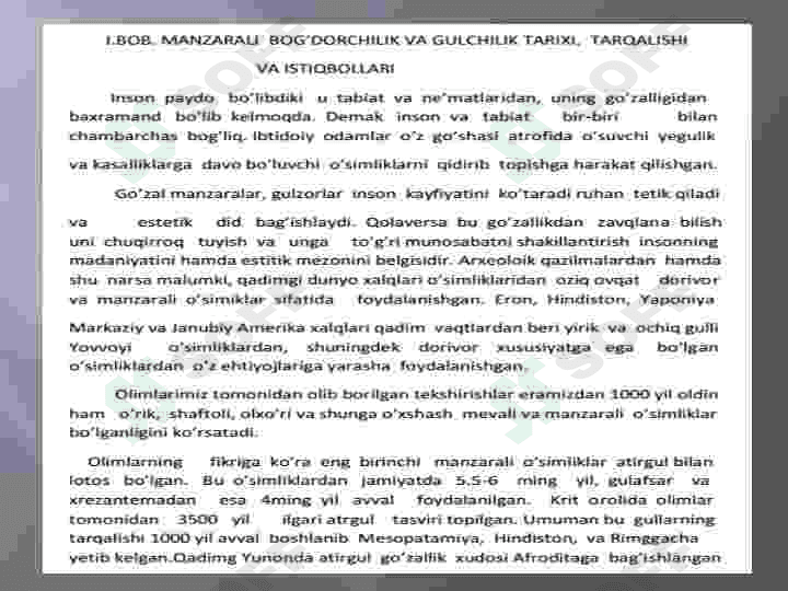 Oʻzbekistonda tarqalgan manzarali oʻsimliklar 4