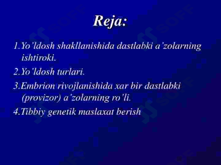 Embrionning rivojlanish tarixi 4
