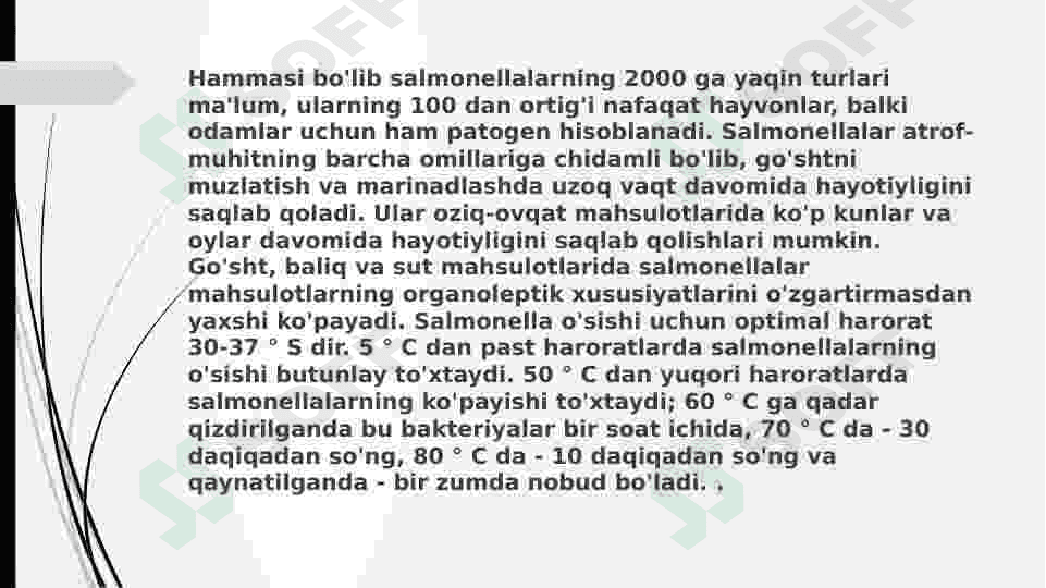 O’tkir ichak infeksiyalari epidemiologiyasi va profilaktikasi 4