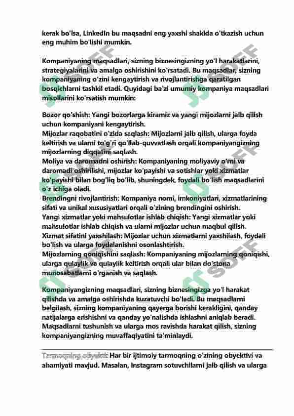 BIZNESDA SMM, MARKETING va BRANDING 4