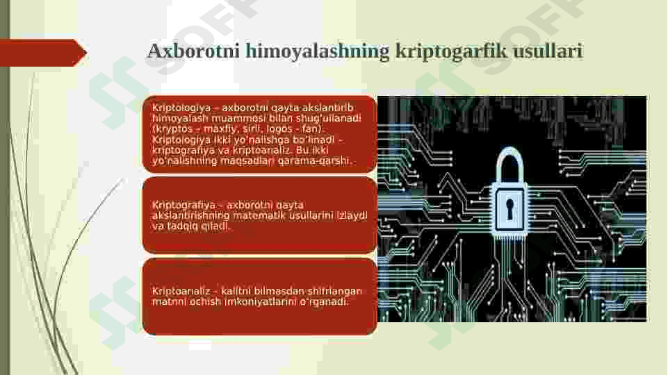 Axborotning kriptografik himoyalash vositalari 4
