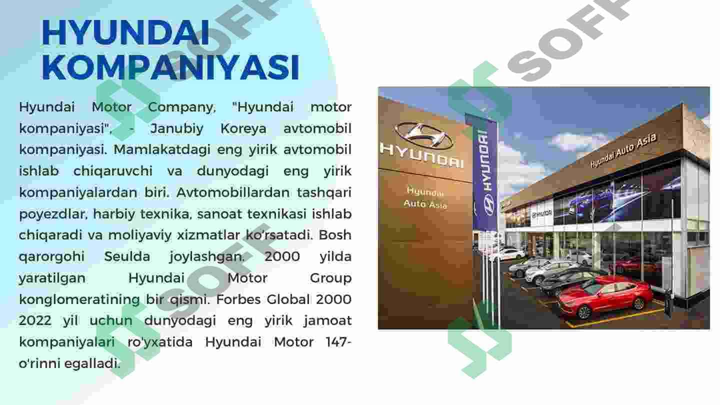 Hyundai kompaniyasi 4
