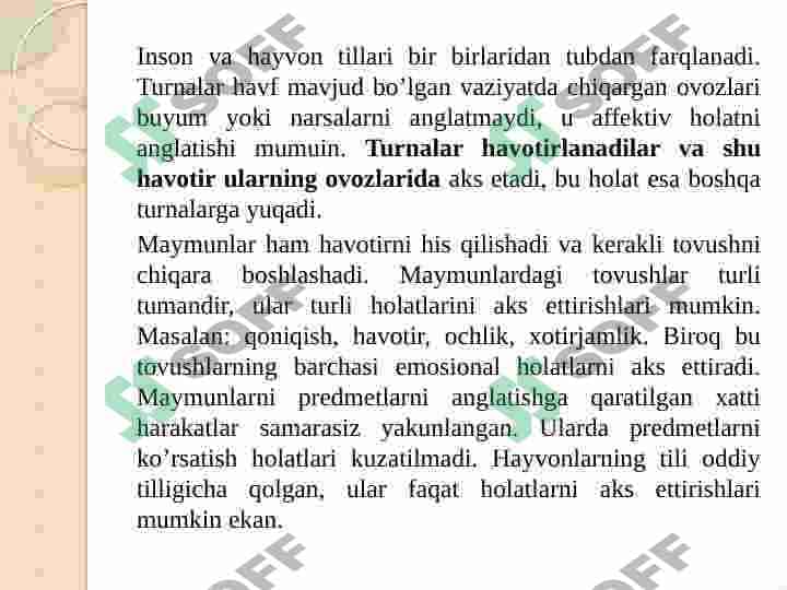 Psixik jarayonlarni shakllanishida tilning ahamiyati 4