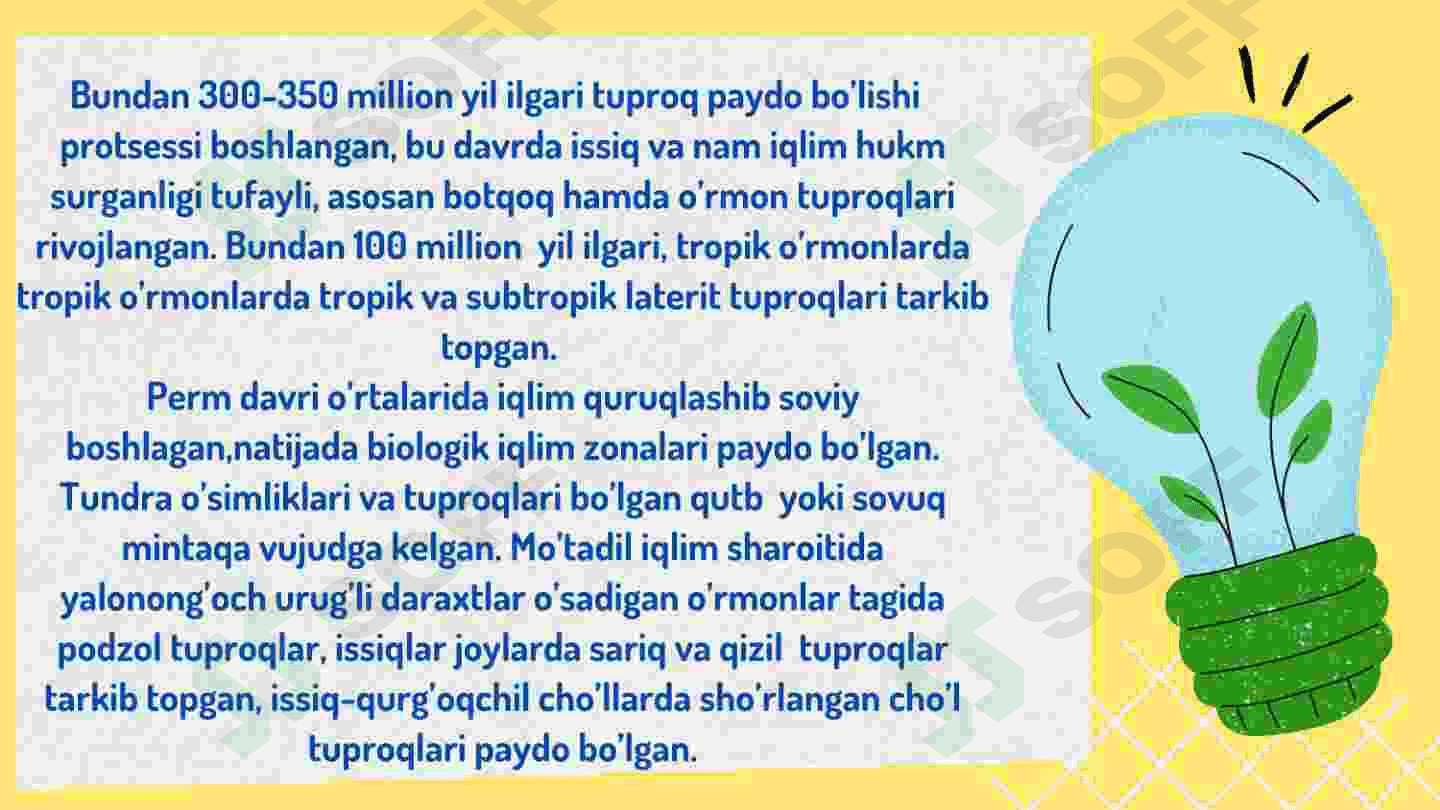 Dunyo  tuproqlarini mintaqalarda tarqalishi 4