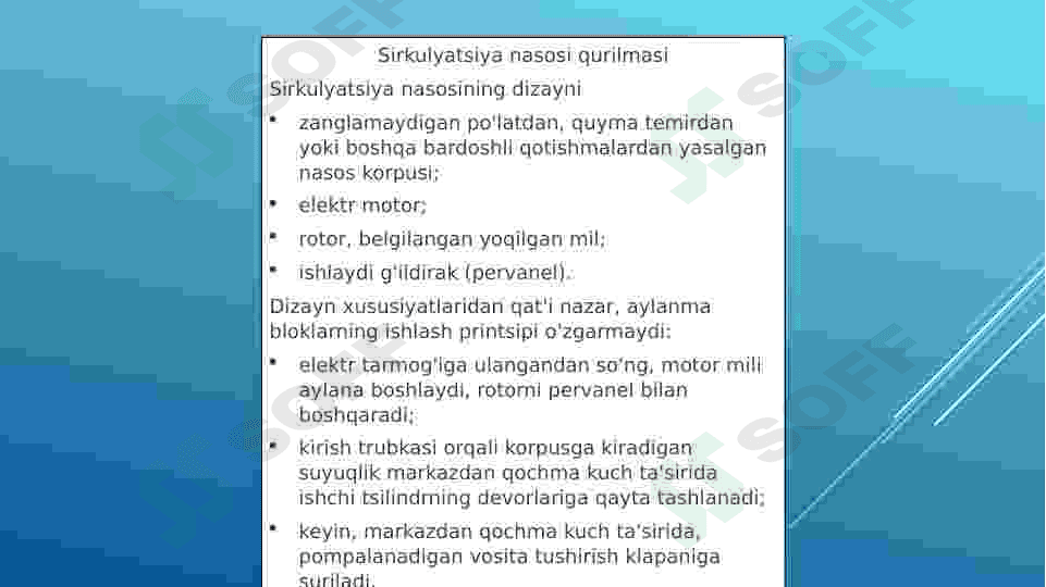 Sirkulatsiya nasoslari turlari va konstruksiyalari 4