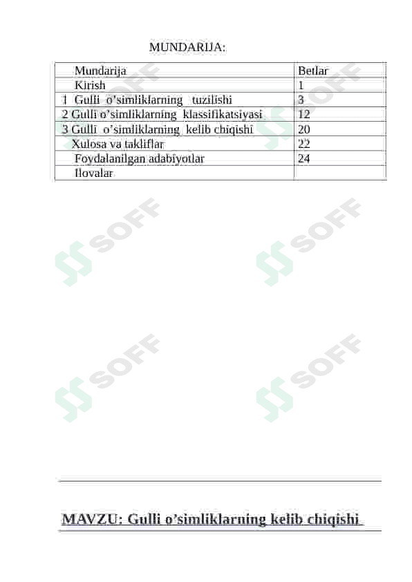Gulli oʻsimliklarni kelib chiiqshi 4
