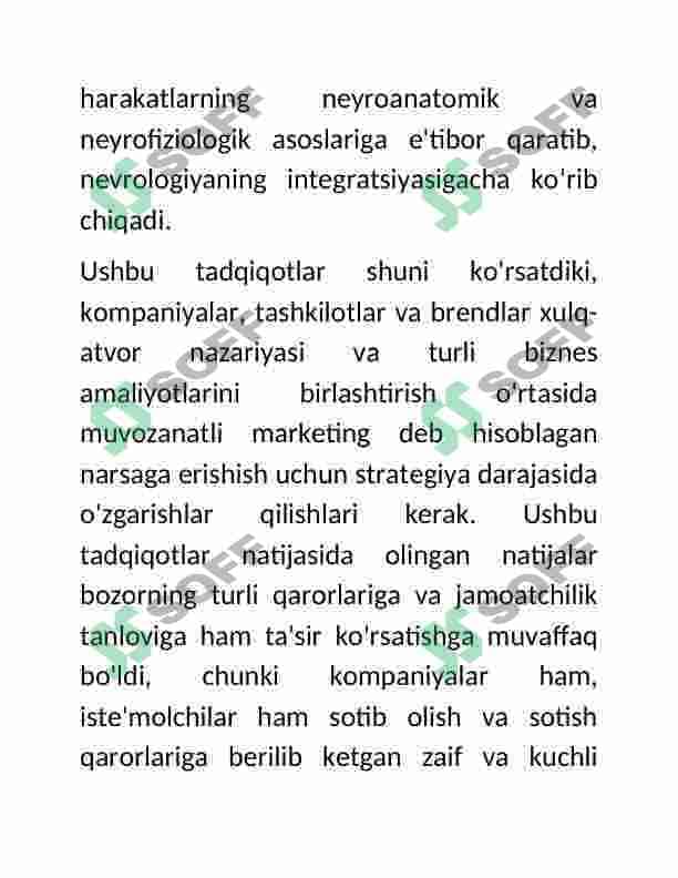 Xulq- atvor iqtisodiyoti va inson farovonligi. 4