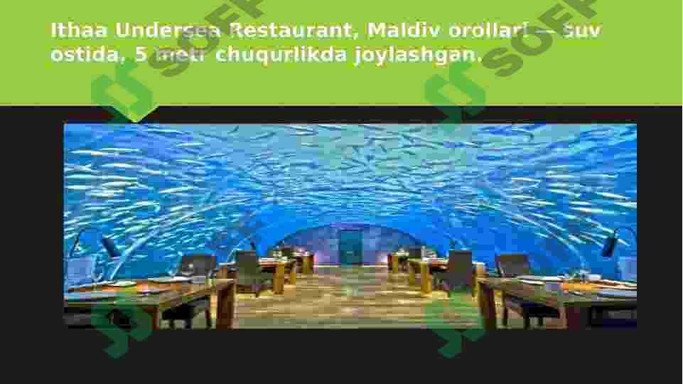 Dunyoning eng go‘zal manzarali restoranlari 4