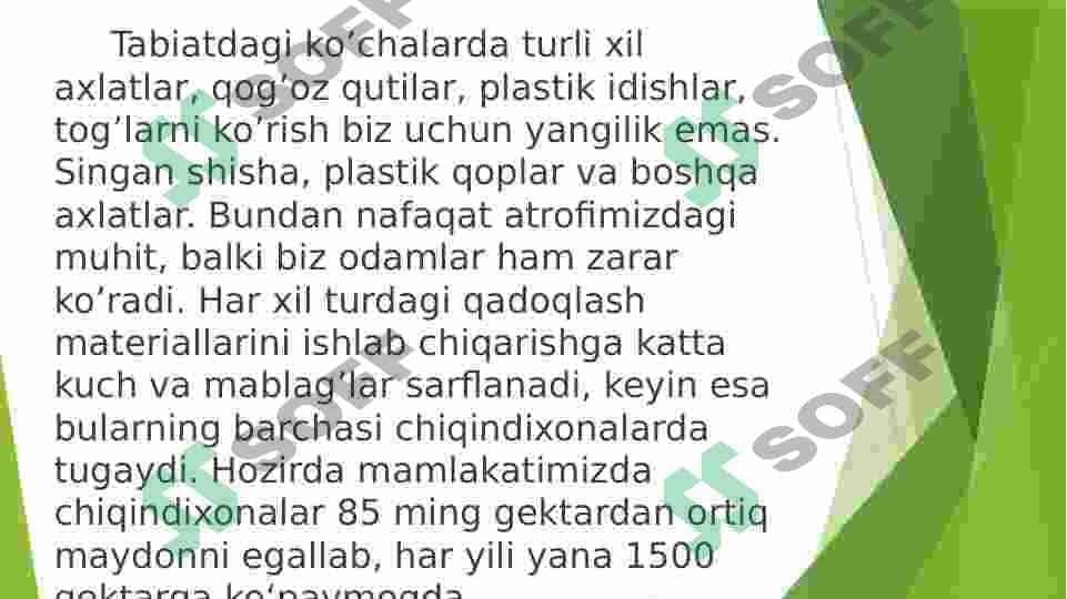 Chiqindi materiallardan buyumlar yasash 4