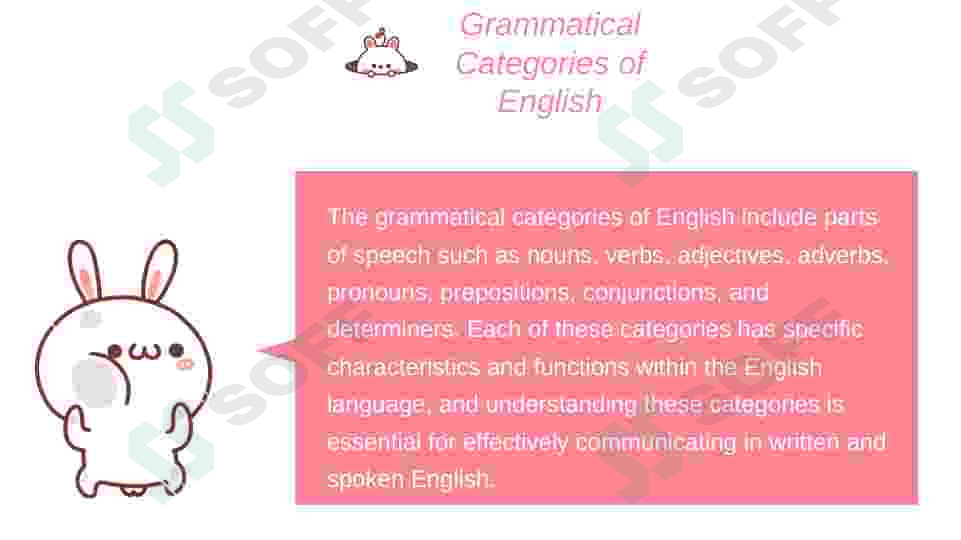 English morphology.  Grammatical categories of English.  Scientific works. 4