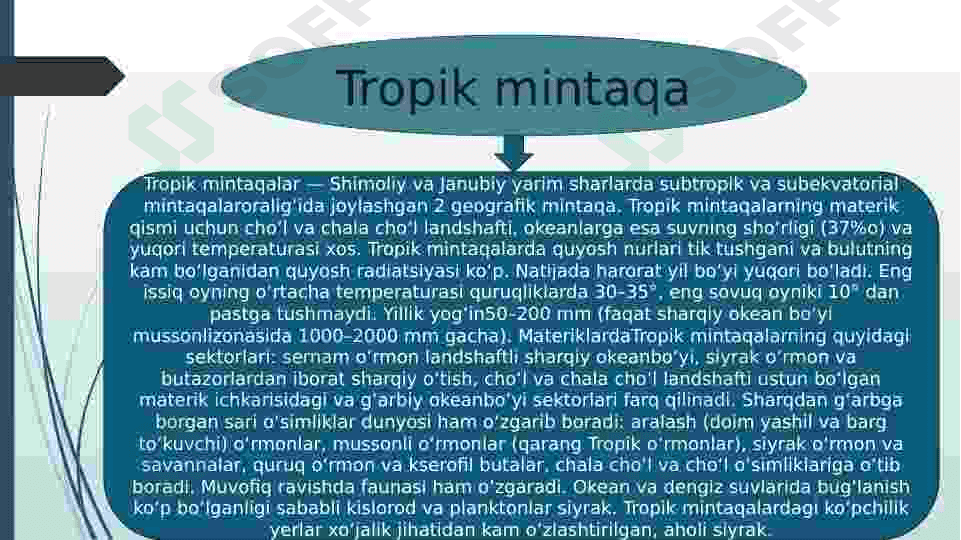 Tropikda tarqalgan oziq ovqat oʻsimliklari 4