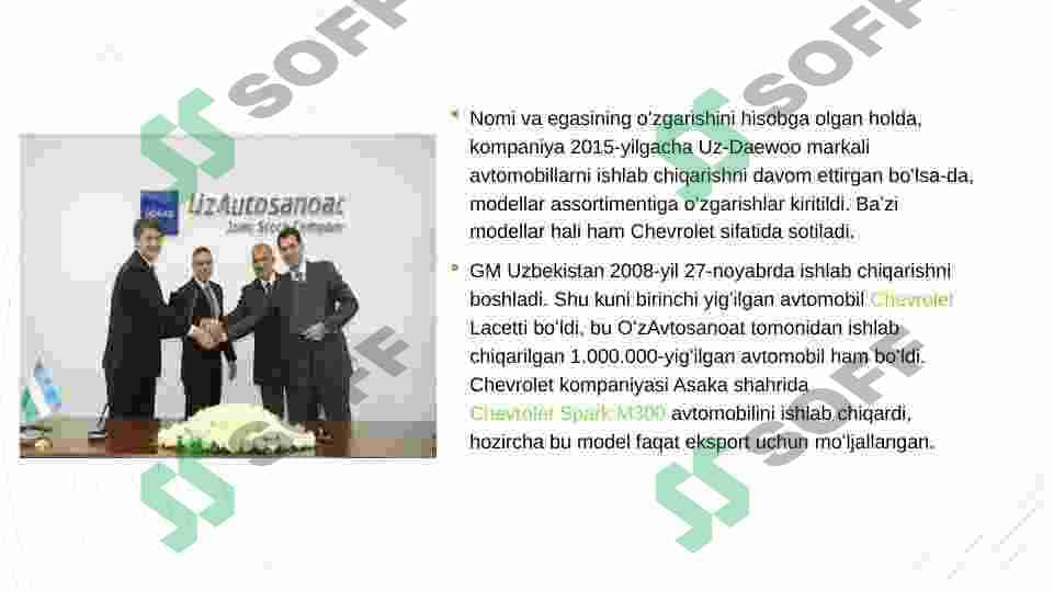 UzAutoMotors kompaniyasi haqida | GM Uzbekistan 4