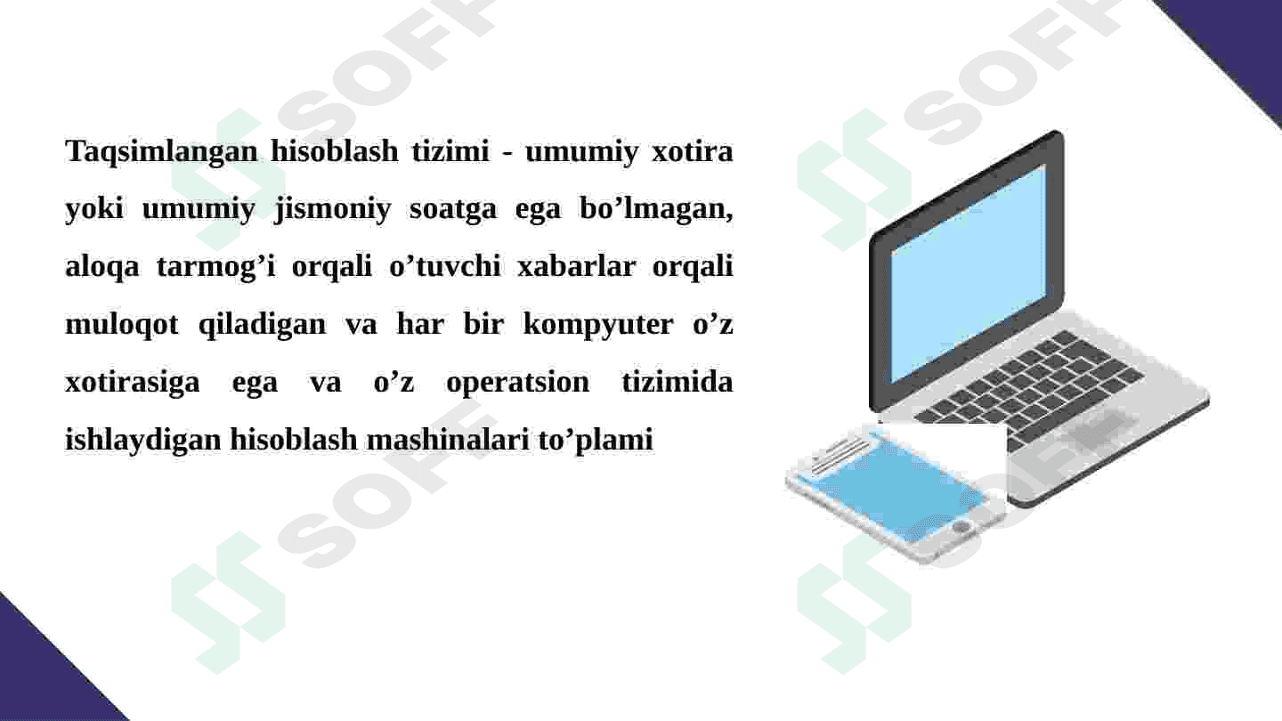 Big Data ni saqlash va uni qayta ishlashda taqsimlangan va parallel hisoblash yondashuvlari 4