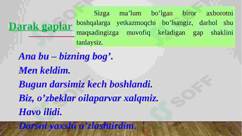 Qo’shma gaplar,Bog’langan qo’shma gaplar. 4