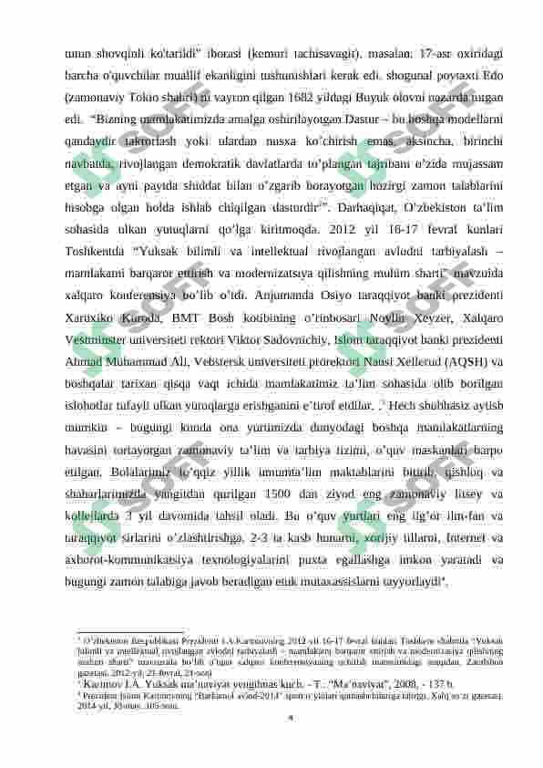 Ot so’z turkumidagi son kategoriyasi. 4