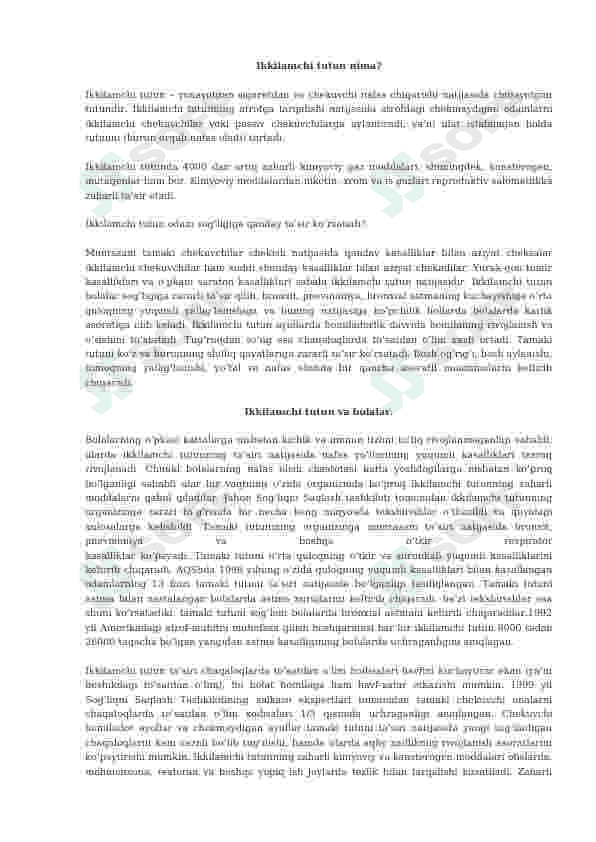 Bolalar orasidagi zararli odatlar 4
