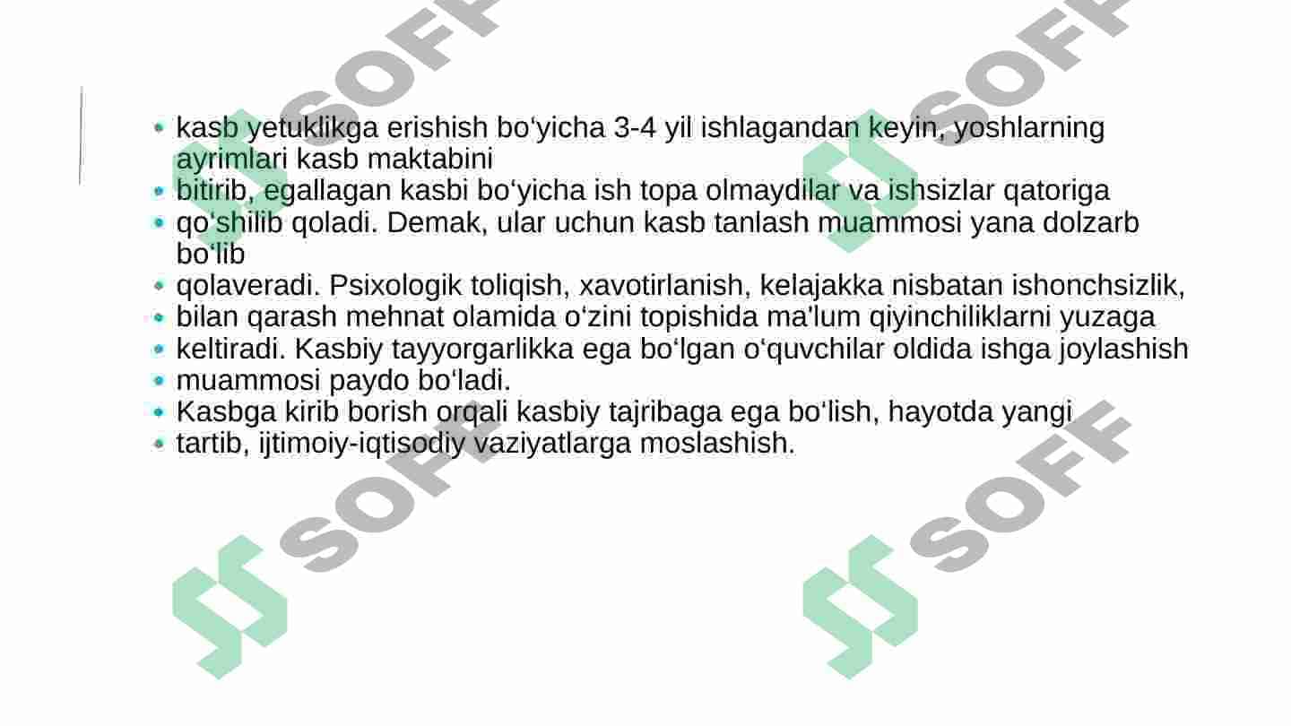 Kasbiy yetuklik va pedagogning oʻz-oʻzini rivojlantirishi. 4