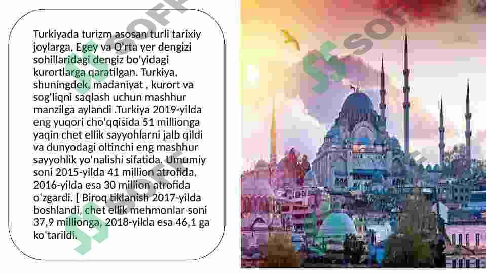Turkiya turizimi dinamikasi 4