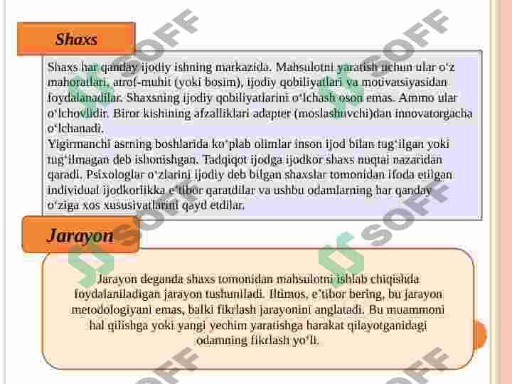 KREATIVLIKNING «4 R» MODELI 4