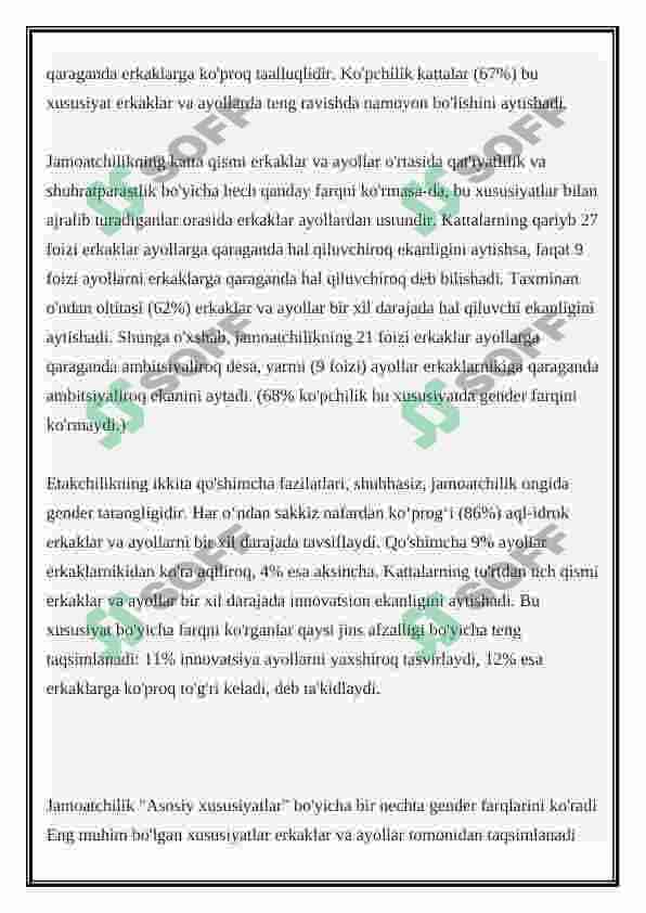 Yetakchilik rivojlanishida gender jihatlari 4
