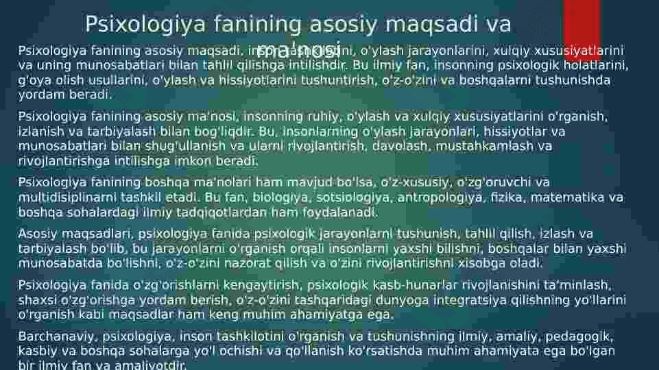 Psixika haqida umumiy tushuncha 4